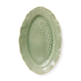 Small Oval Dish - Antique